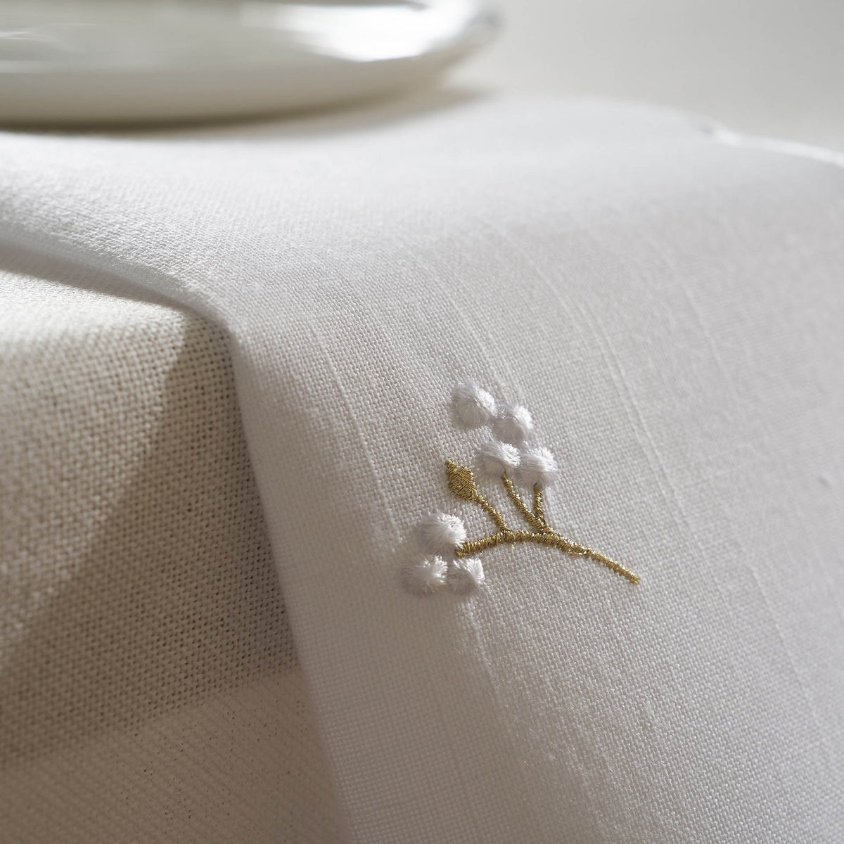 Tablecloth 45x45cm White 191