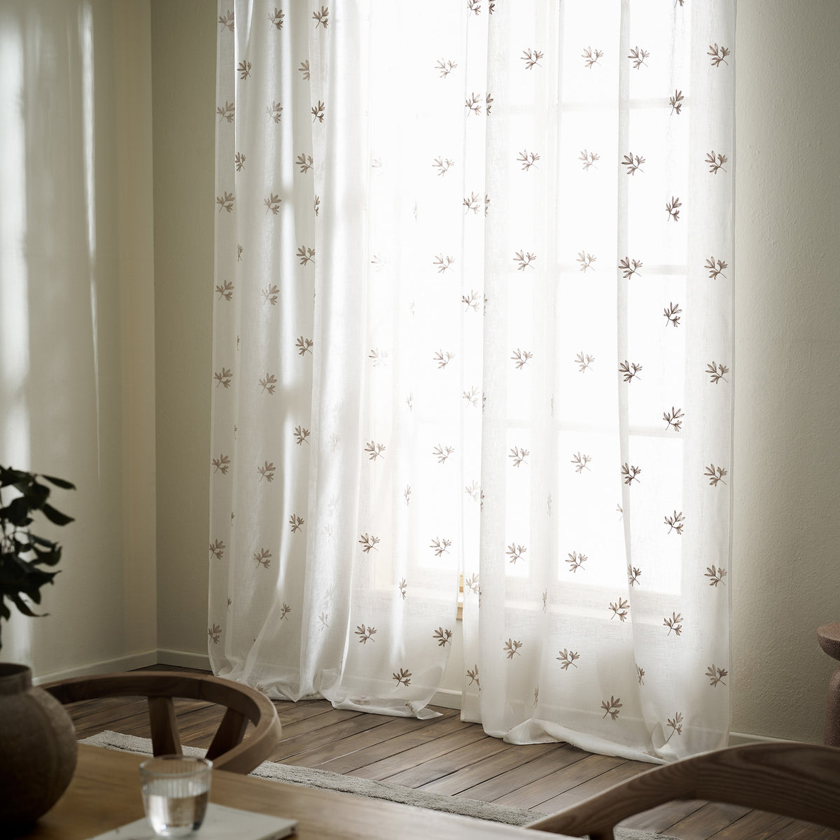 Curtain with shirring 140x295cm Nairna 534