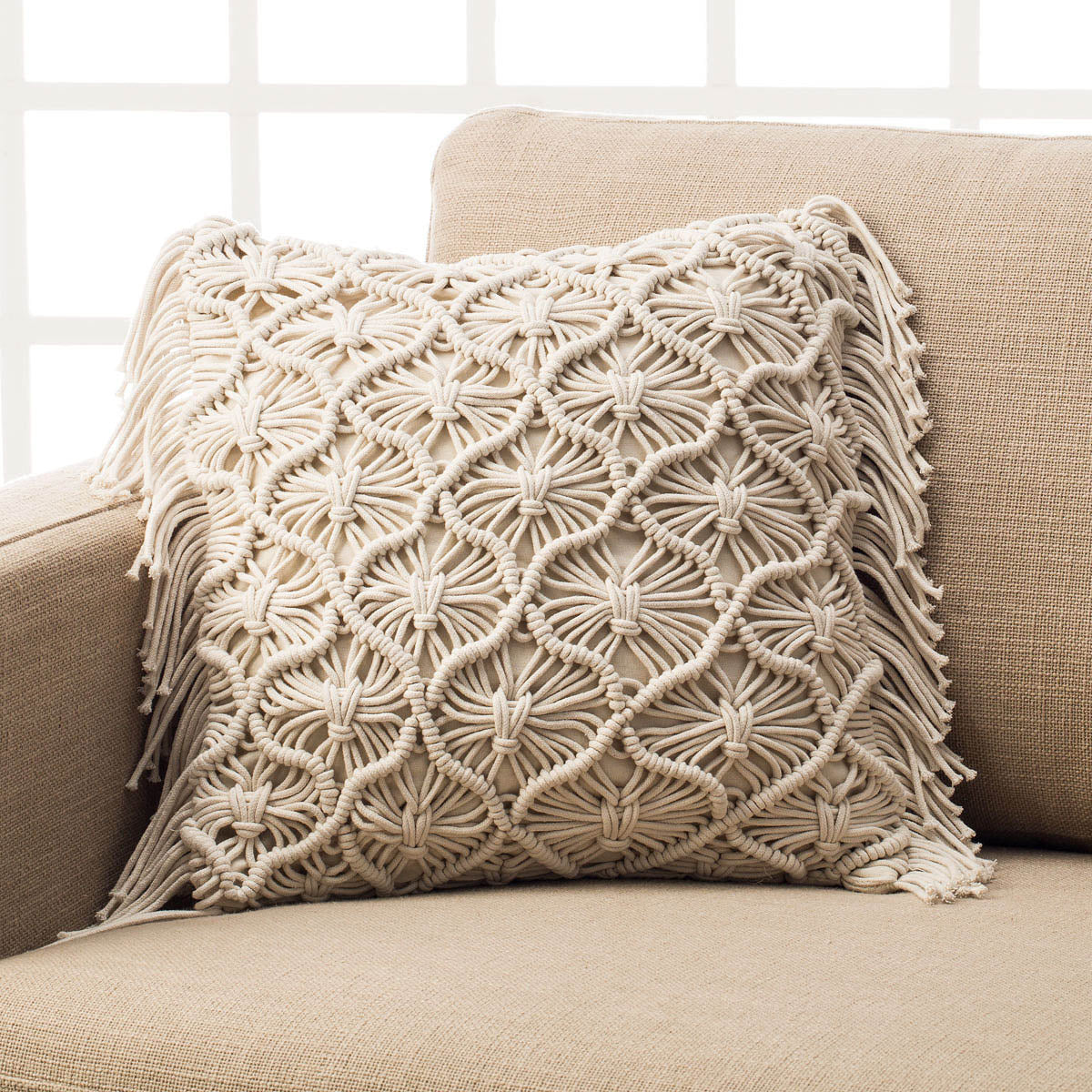 Pillowcase 43x43cm Noelani Natural 196