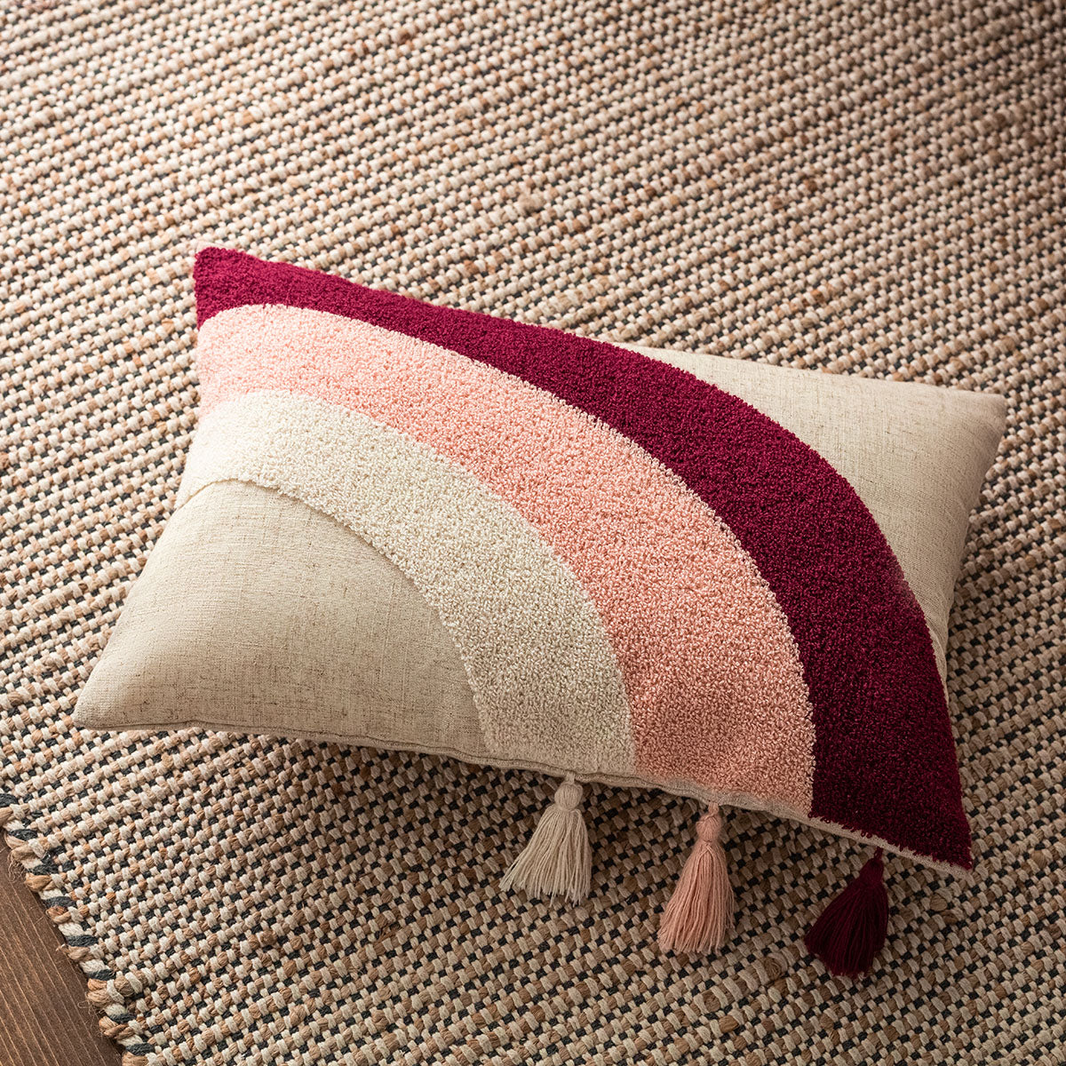 Pillowcase 30x45cm Iris Cherry Pink Ecru 242