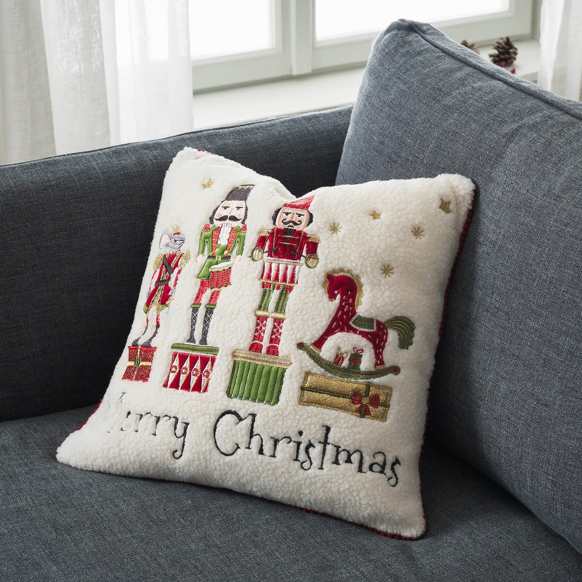 Μαξιλαροθήκη 43x43cm Xmas 314