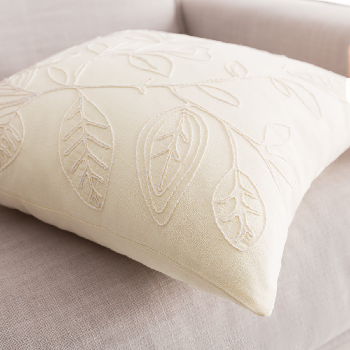 Μαξιλαροθήκη 43x43cm Light veil Vanilla 381/05