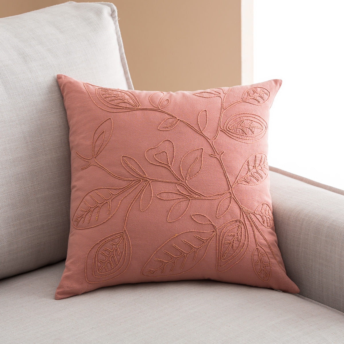 Pillowcase 43x43cm Pale Apple pink 381/ 17