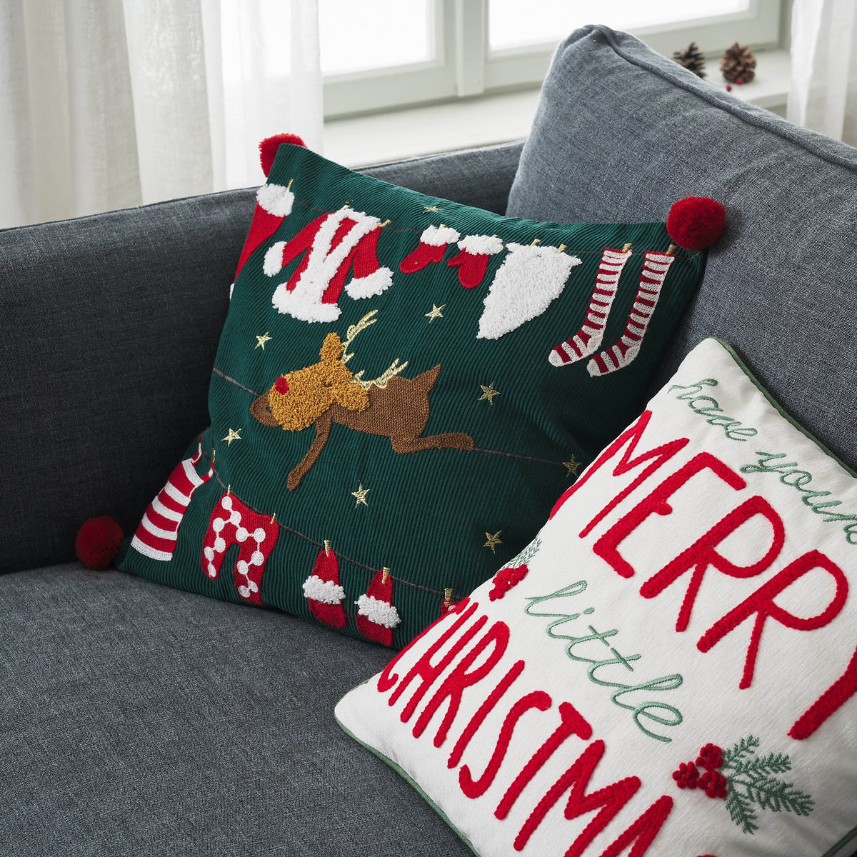 Pillowcase 43x43cm Xmas 385