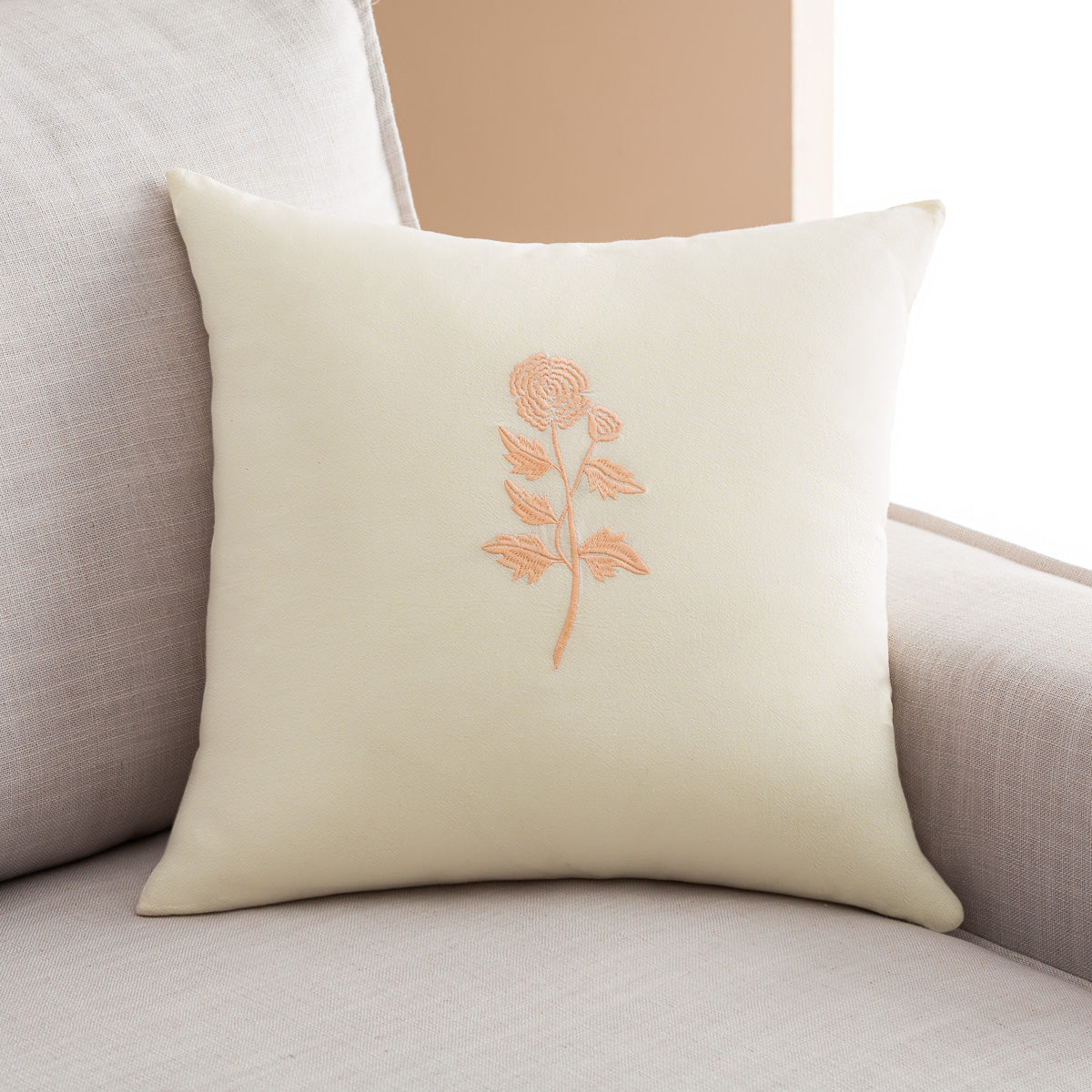 Pillowcase 43x43cm Yolanthe Vanilla 484/ 05