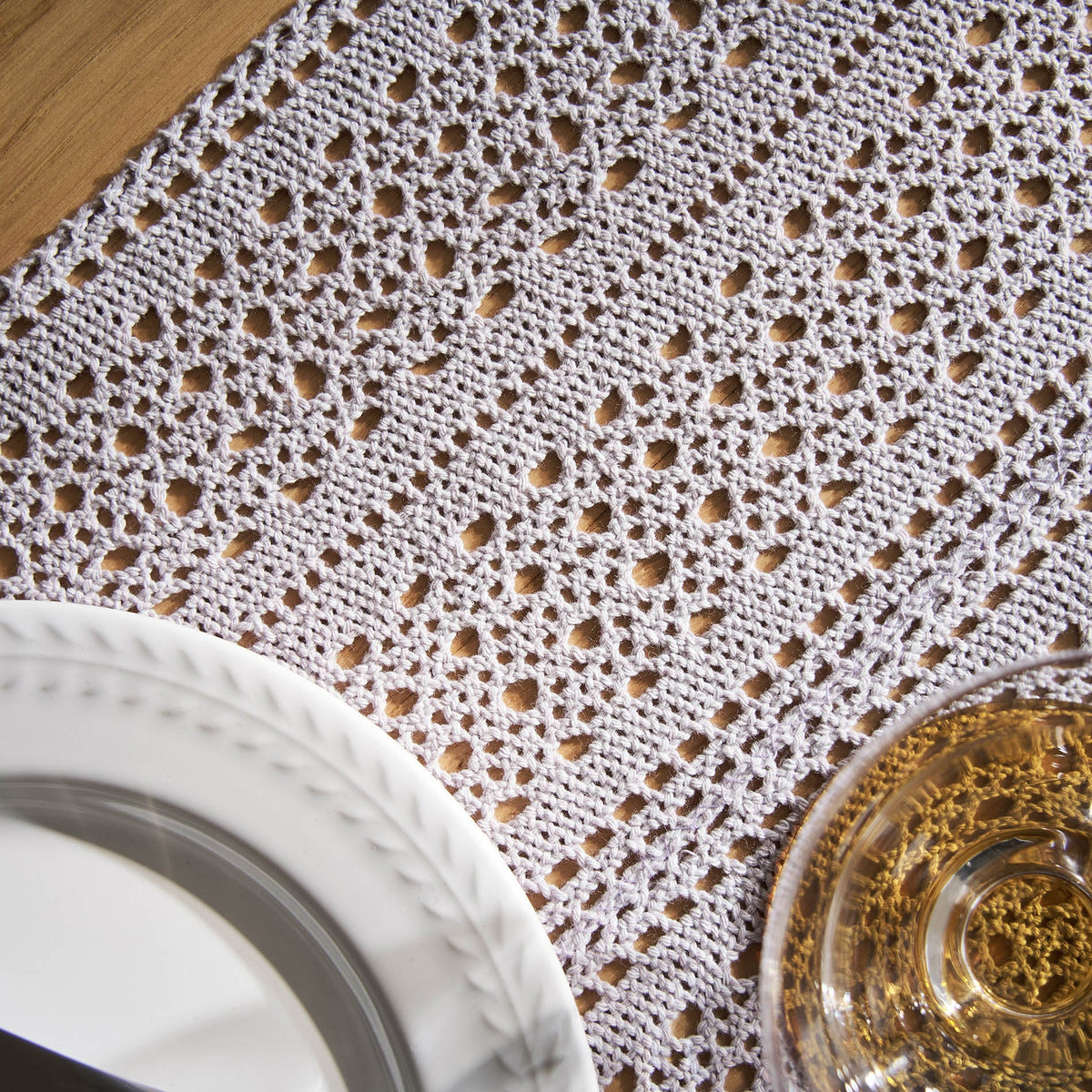 Placemat 32x50cm Layla Mauve 047