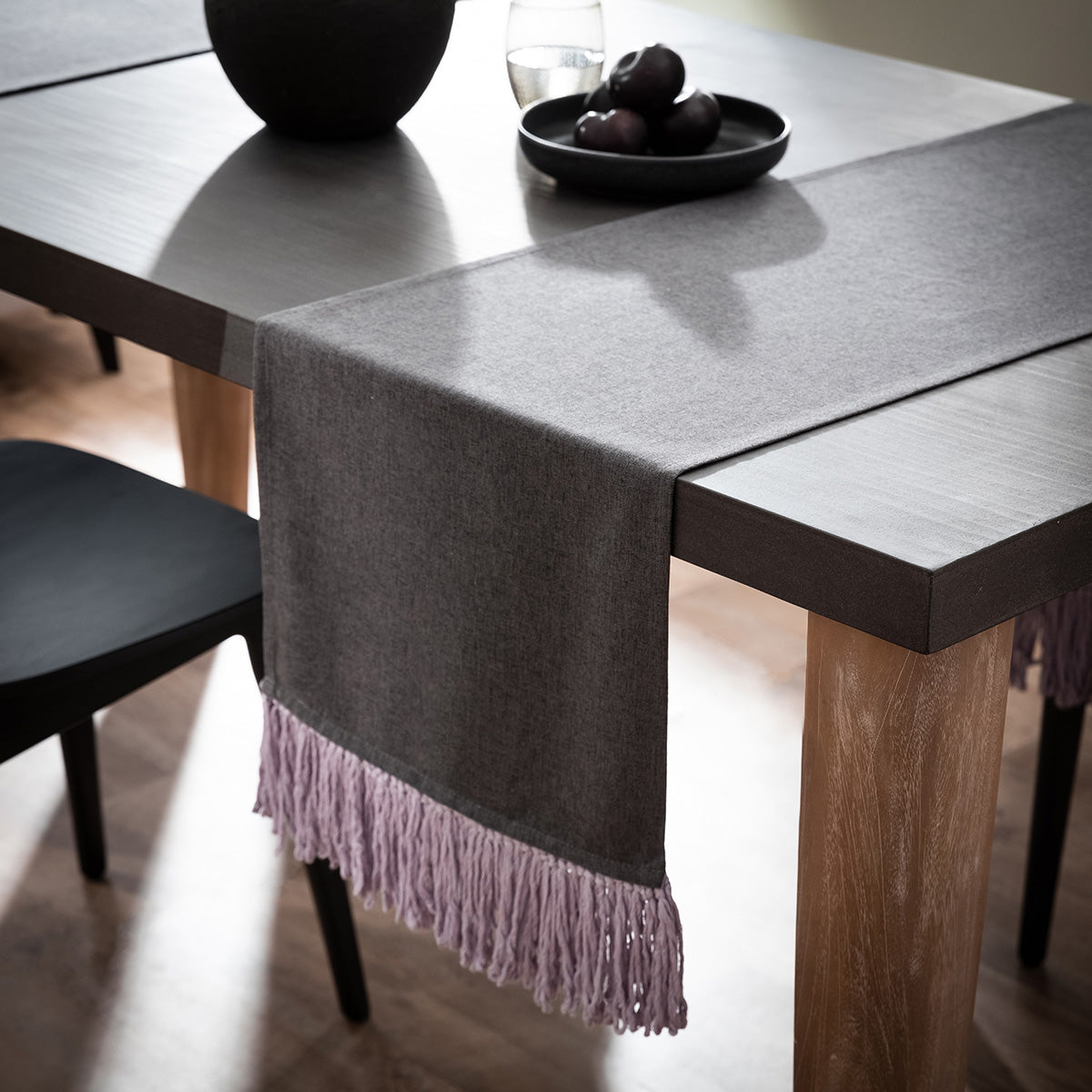 Runner 40x160cm Cersei Carbon Black 453/14