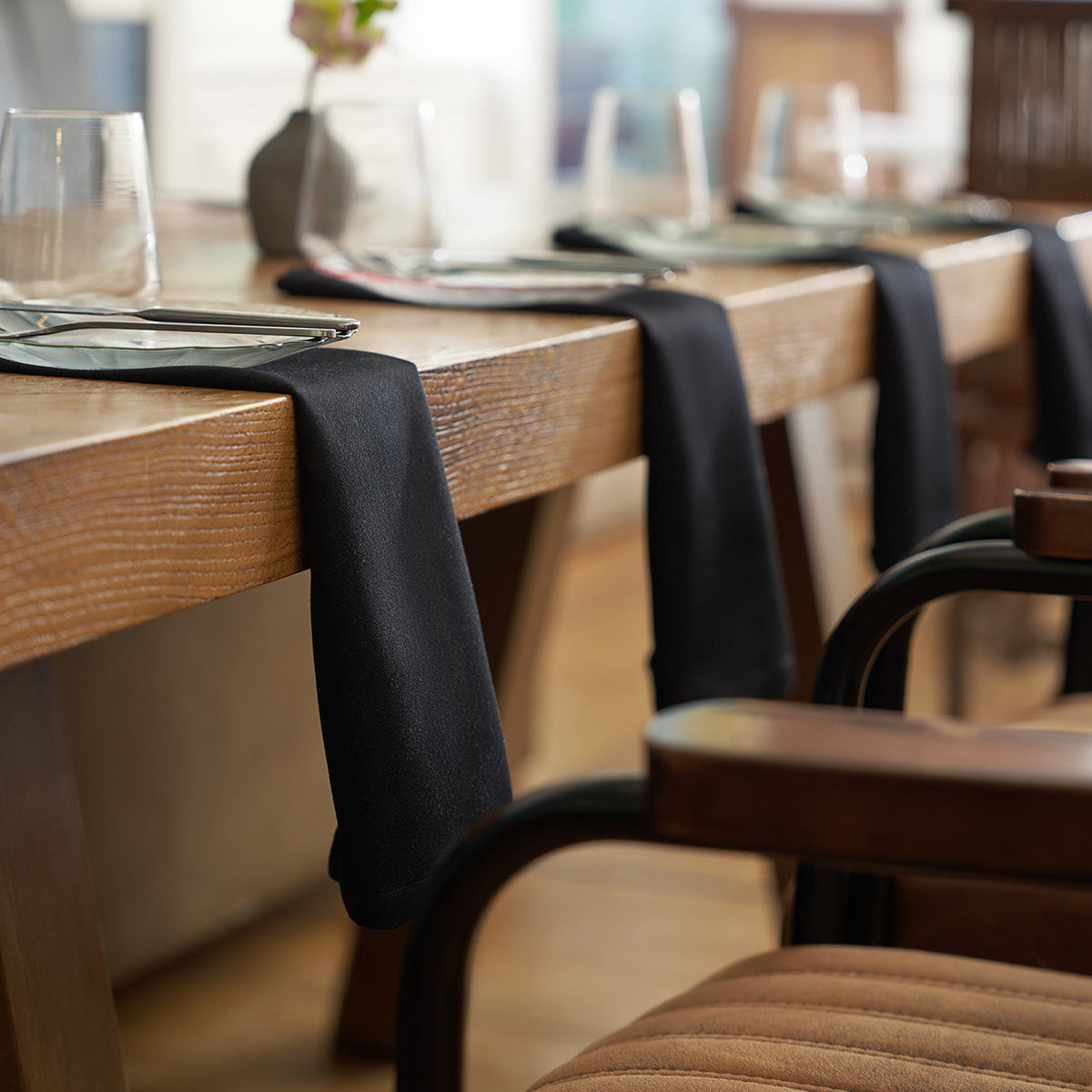 Black Dinner Napkin