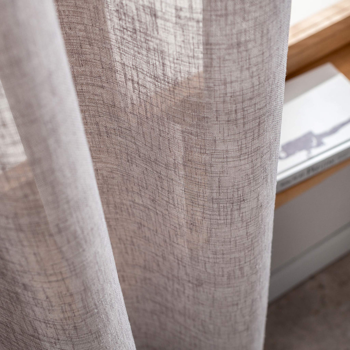 Curtain with studs 140x280cm Combe Shadow Grey AW23 502/48