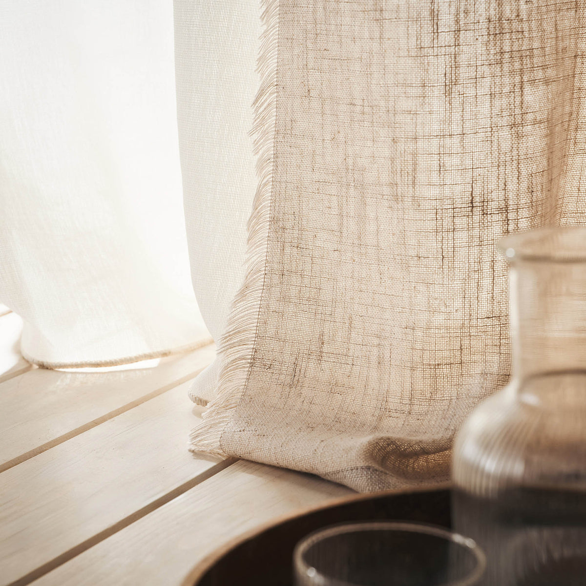 Curtain with shirring 129x280cm Nunzia 586