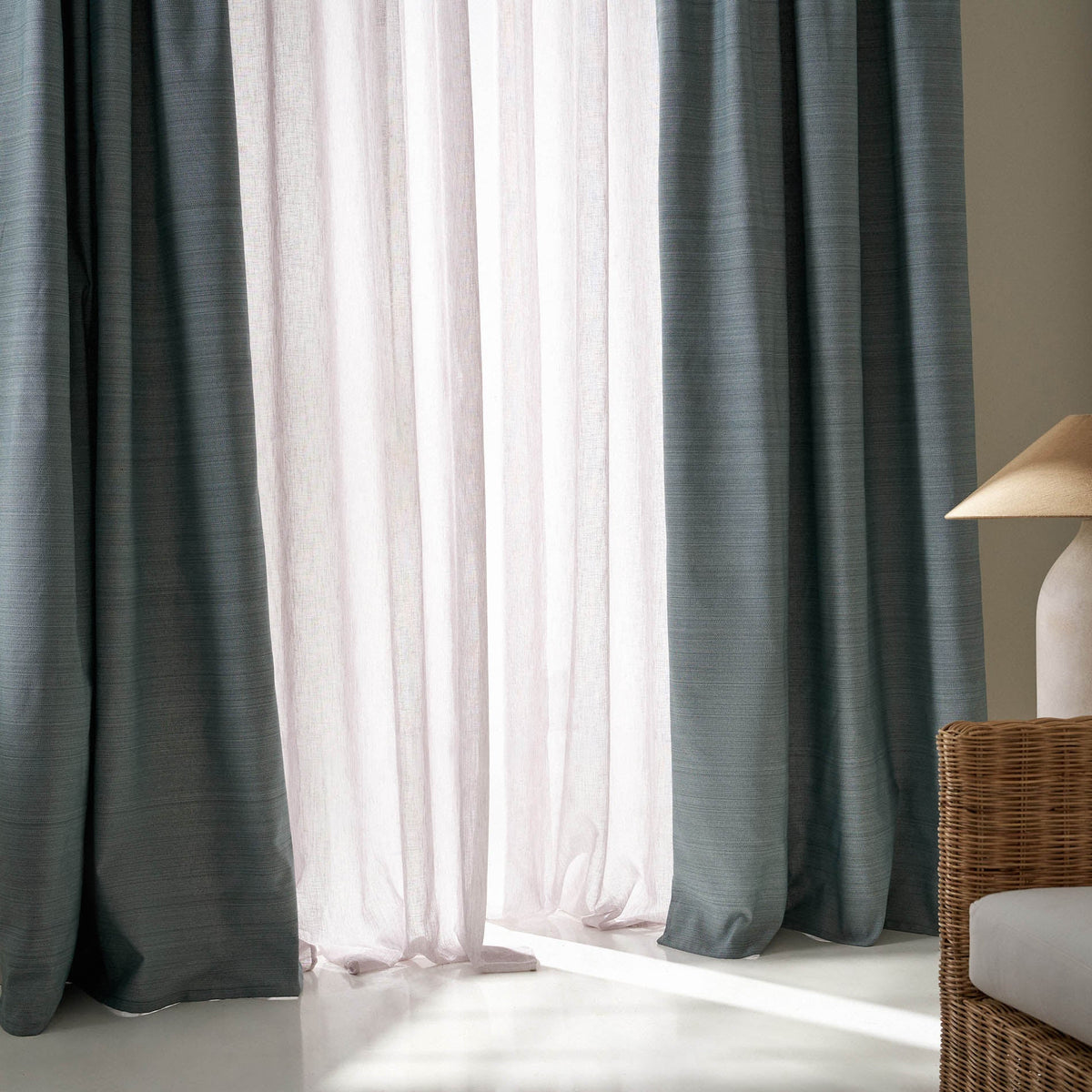 Ready-made Curtain 130x270cm Teyana Jade Green 656