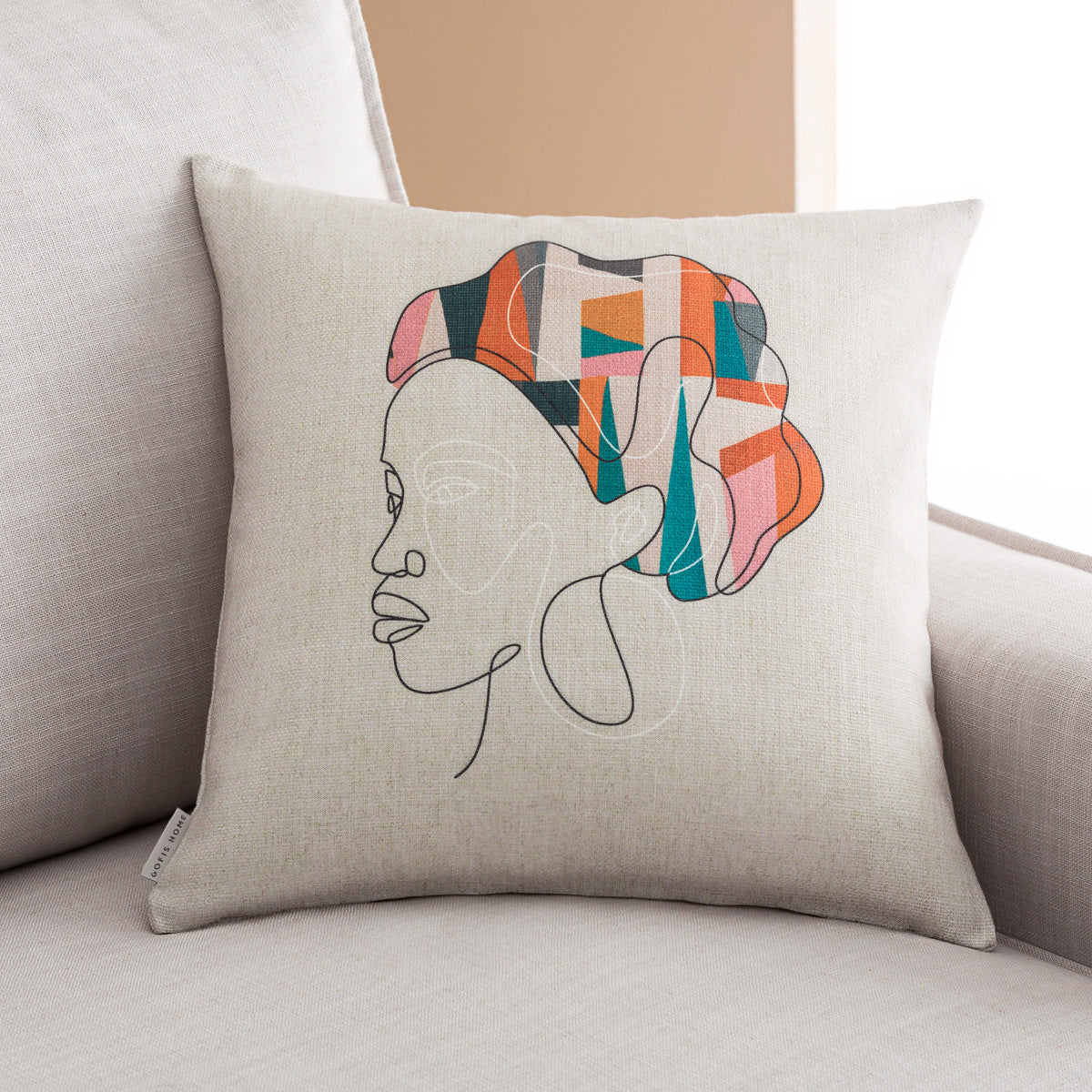 Pillowcase 43x43cm Monifa 056