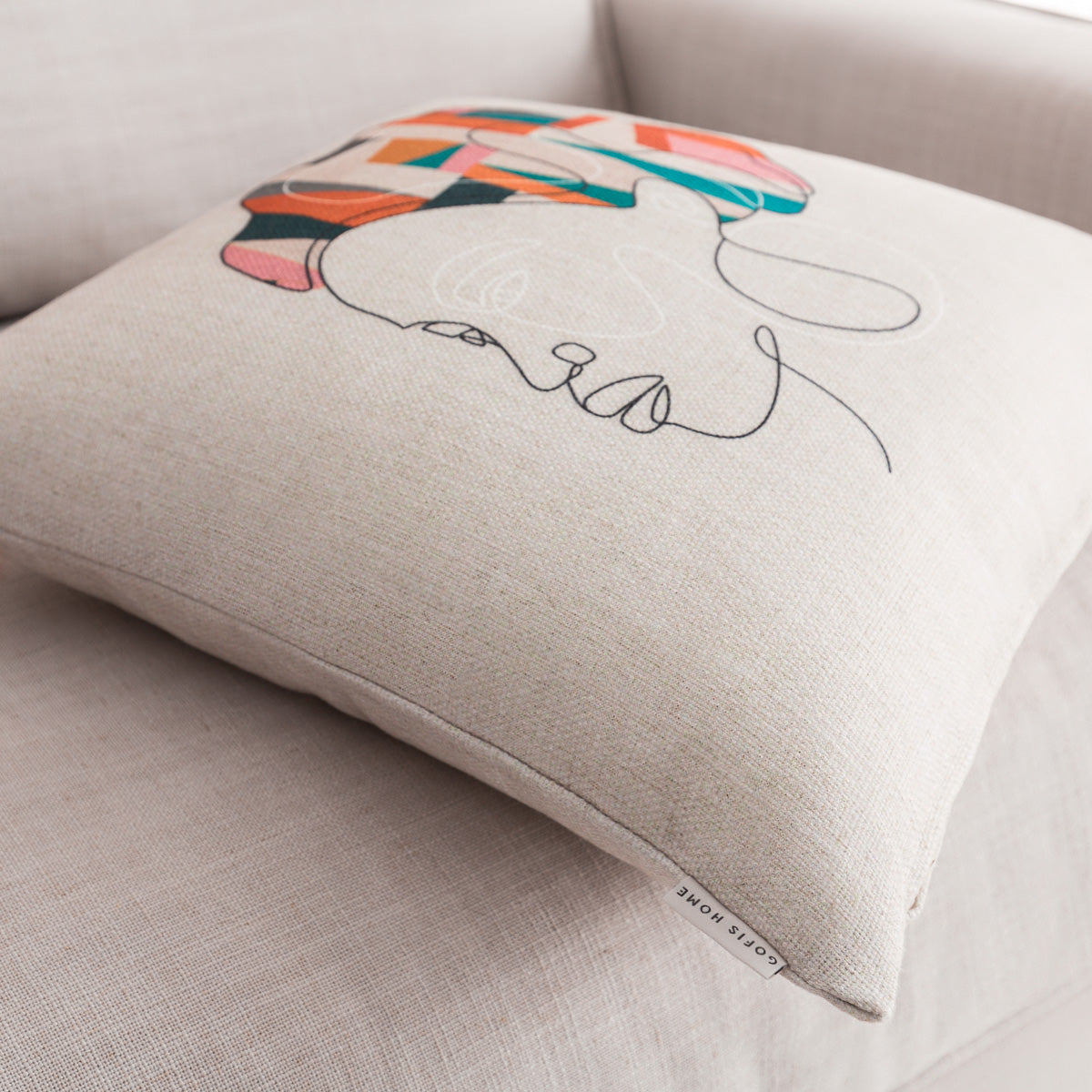 Pillowcase 43x43cm Monifa 056
