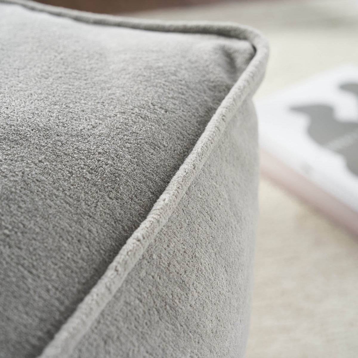 pouf 40x50x50cm Nadinia Fog Grey 137/15