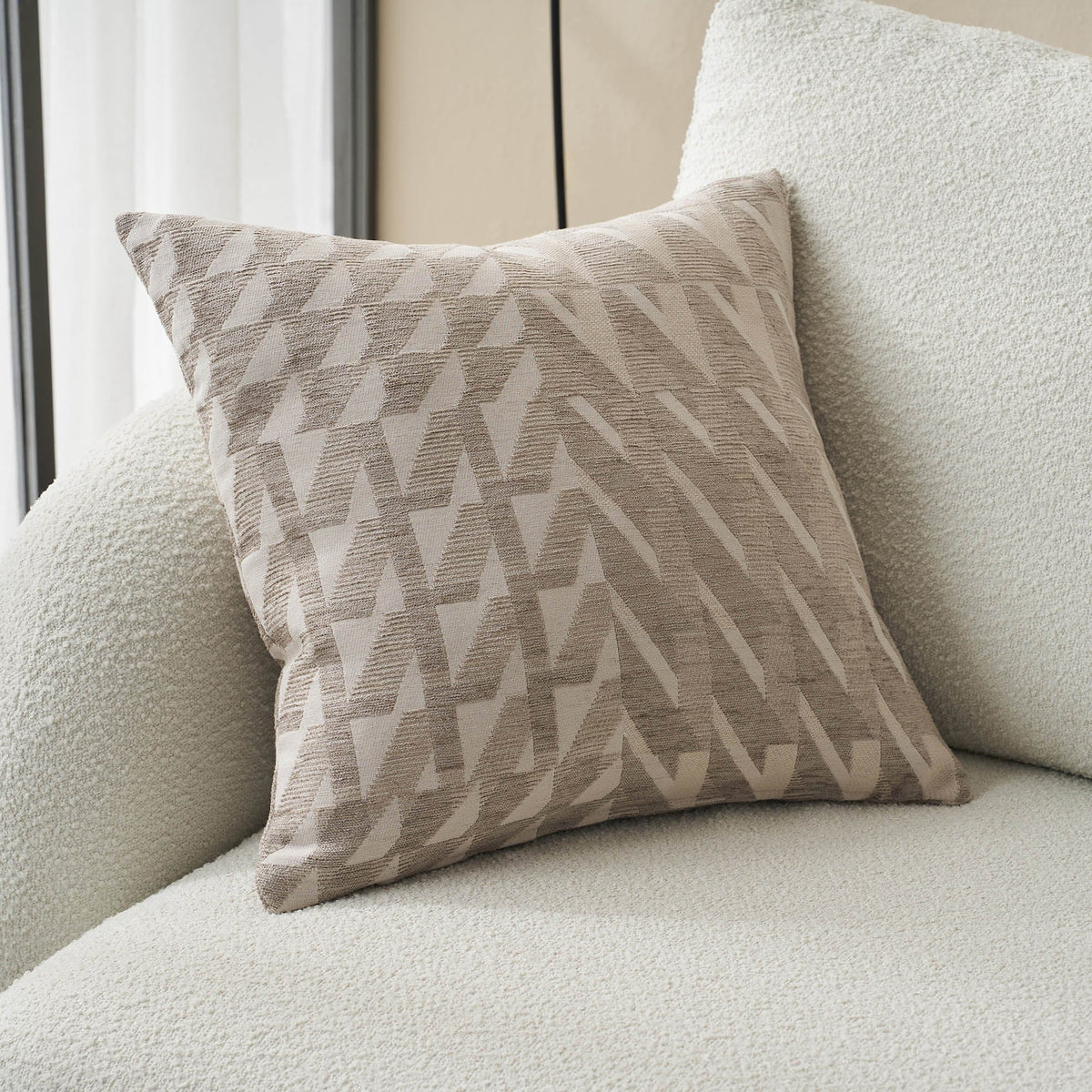 Μαξιλαροθήκη 50x50cm Caspian Beige 156/06