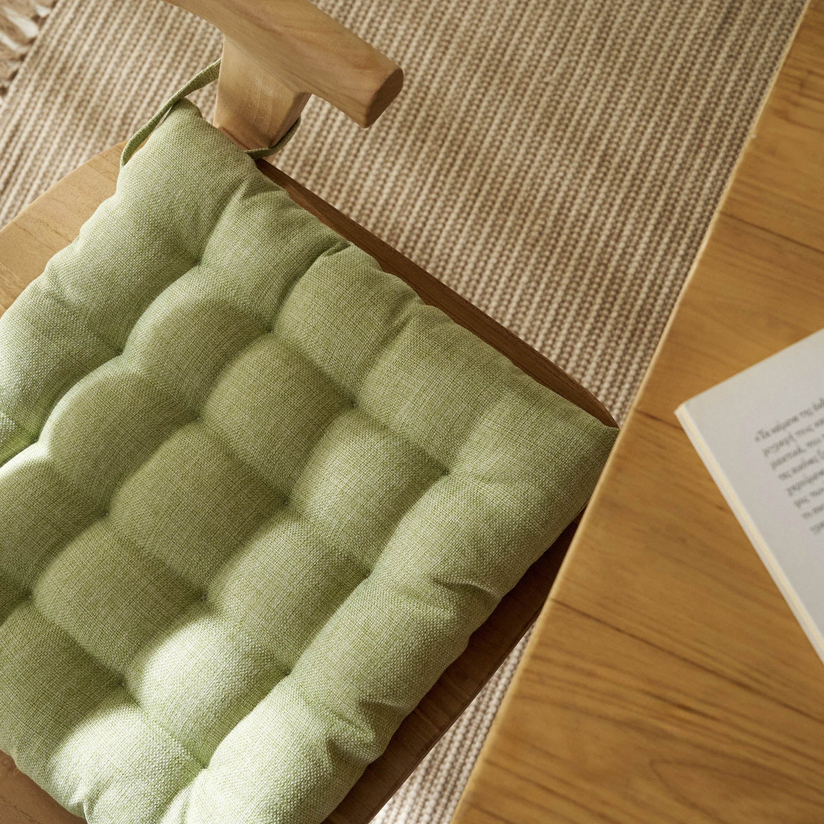 Chair cushion 40x40cm Hygg Green 213