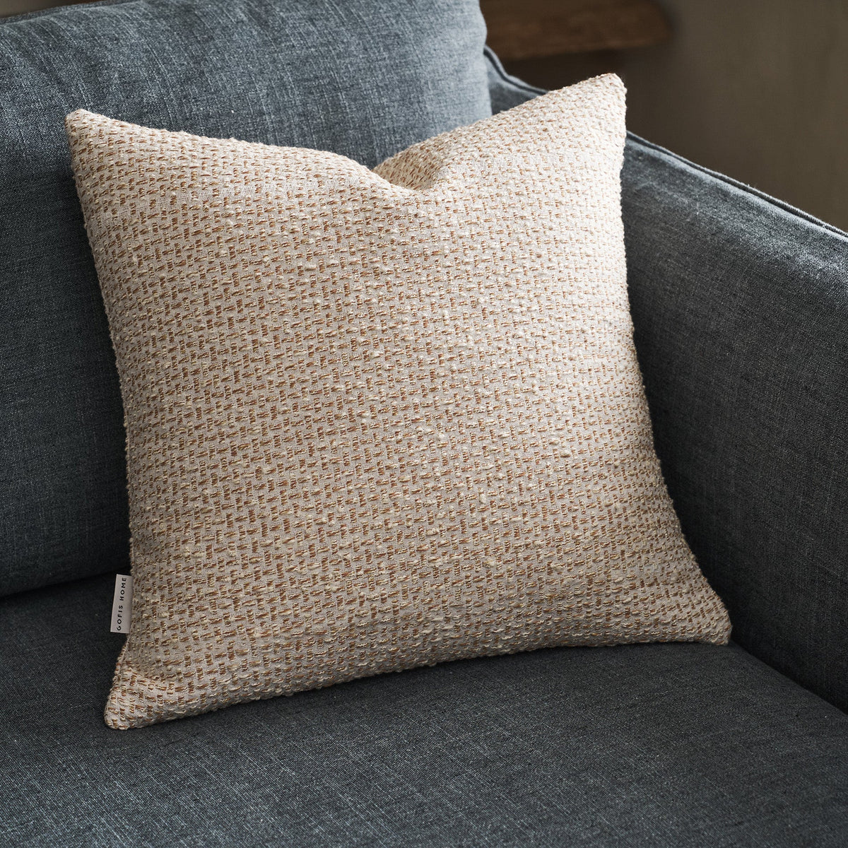 Pillowcase 50x50cm Quina Beige/Brick 238/03