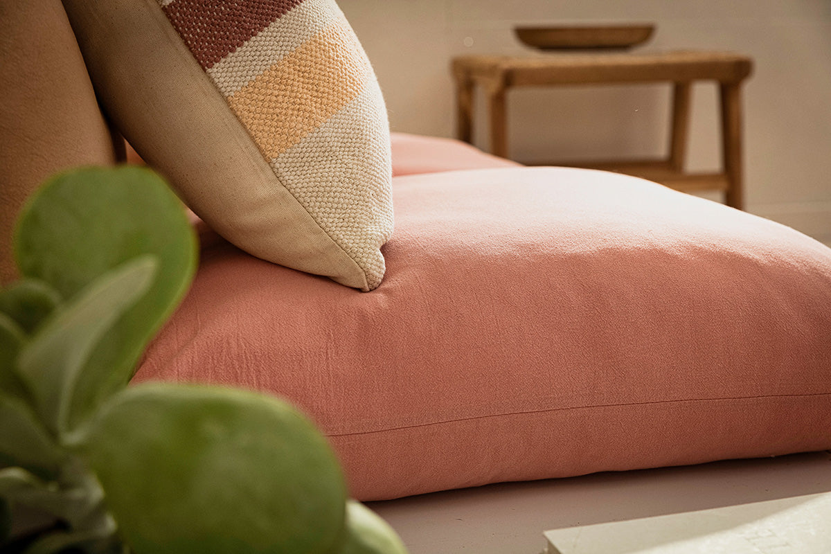 Pillowcase 65x65cm Light veil Apple pink 309/ 17