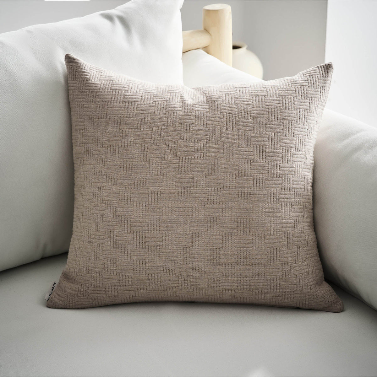 Pillowcase 50x50cm Ilania Sand Beige 318
