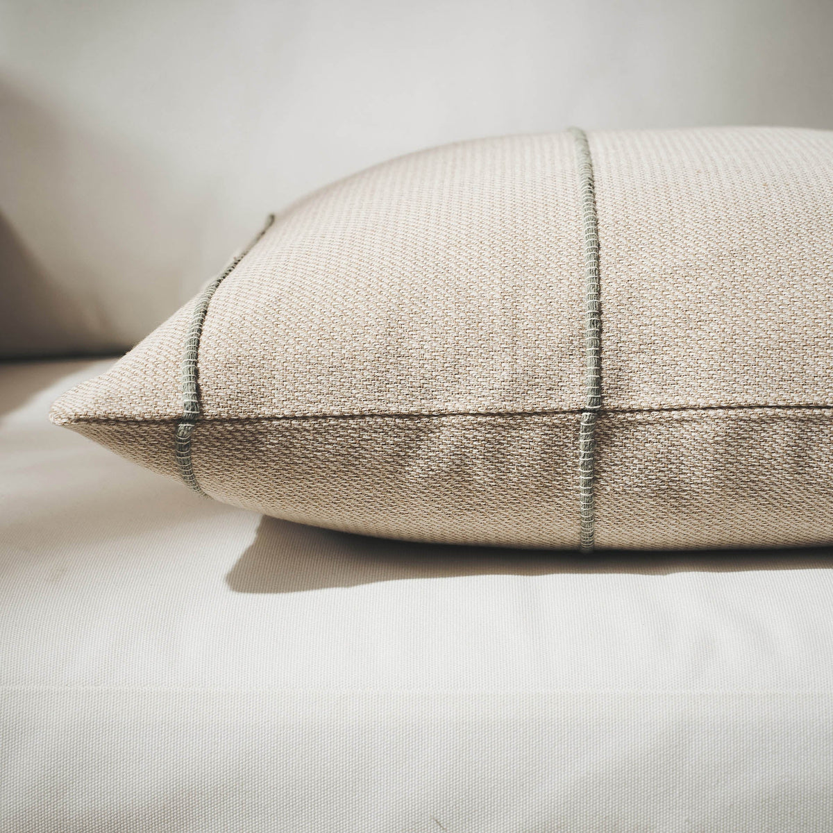 Pillowcase 43x43cm Rabia Beige/Green 321/18