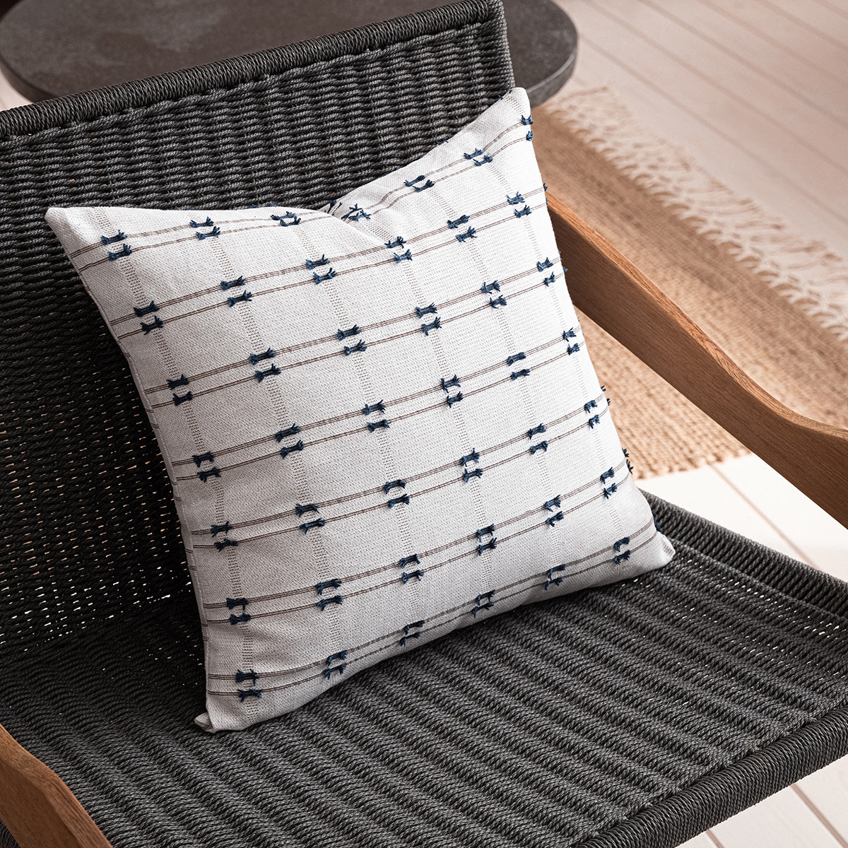 Pillowcase 50x50cm Marine Blue 377