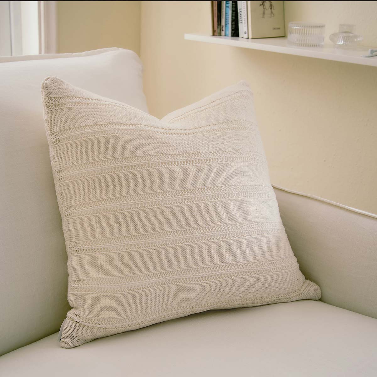 Pillowcase 43x43cm Cerelia Moon Ecru 380/05