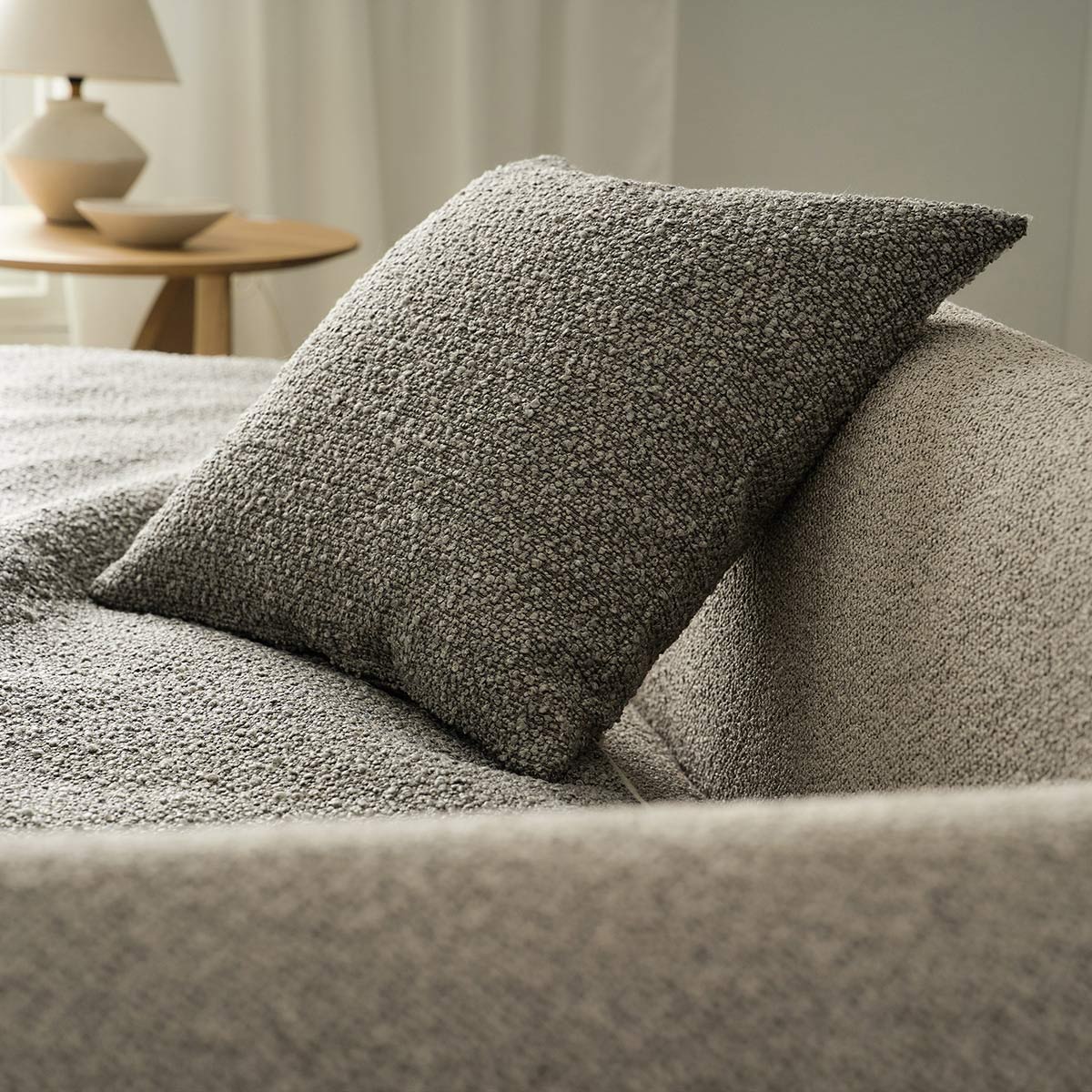 Pillowcase 43x43cm Saga Quiet Grey 445/15