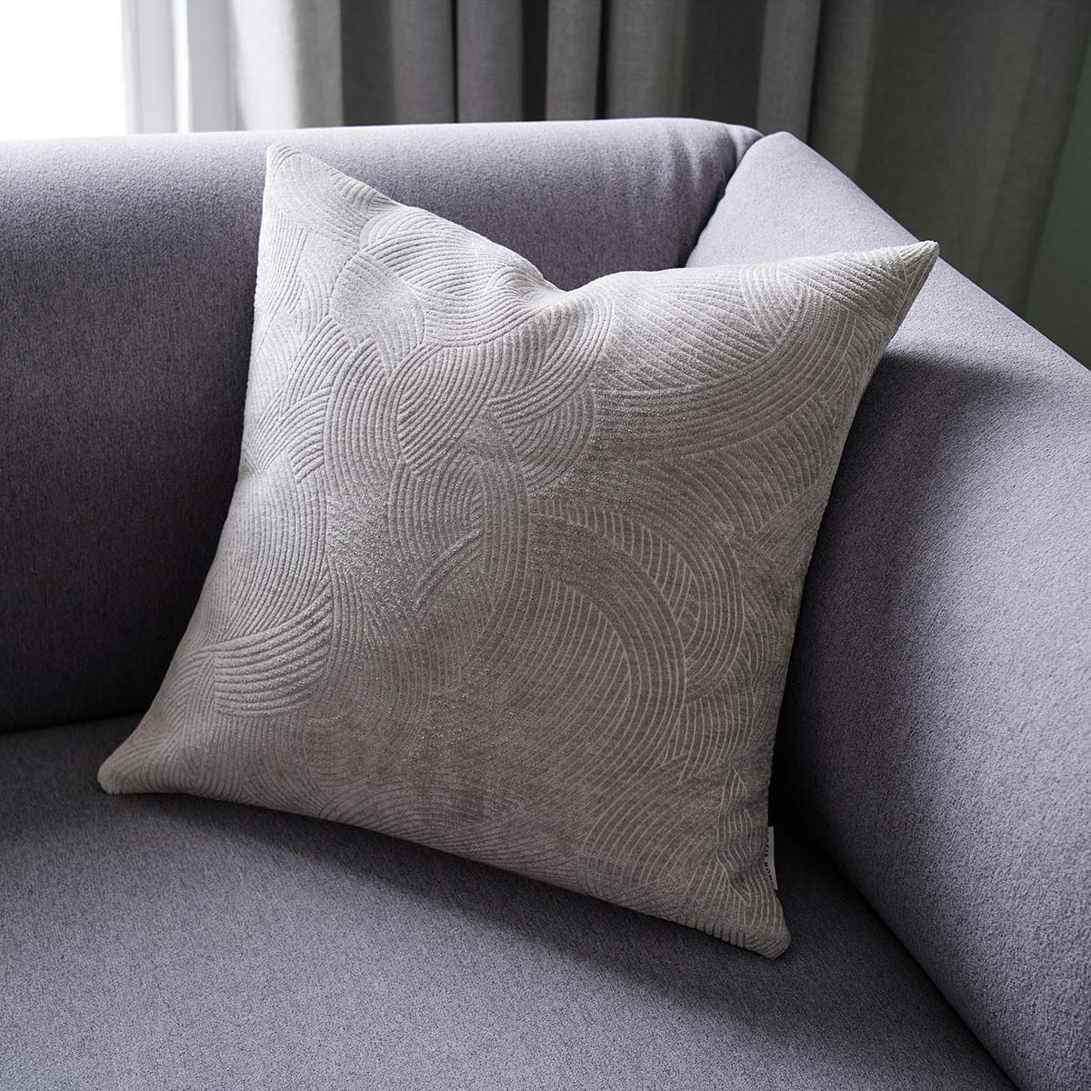 Pillowcase 50x50cm Nimbus Soft Grey 447/15