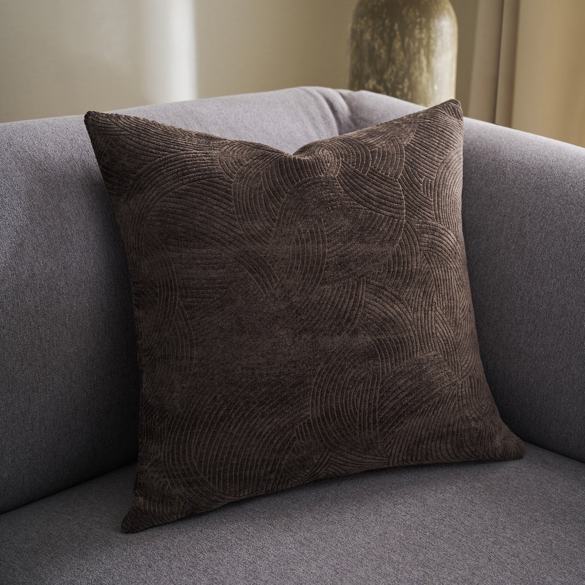 Pillowcase 50x50cm Nimbus Dark Chocolate 447/41
