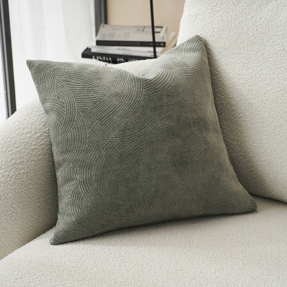 Μαξιλαροθήκη 50x50cm Nimbus Shadow Green 447/44