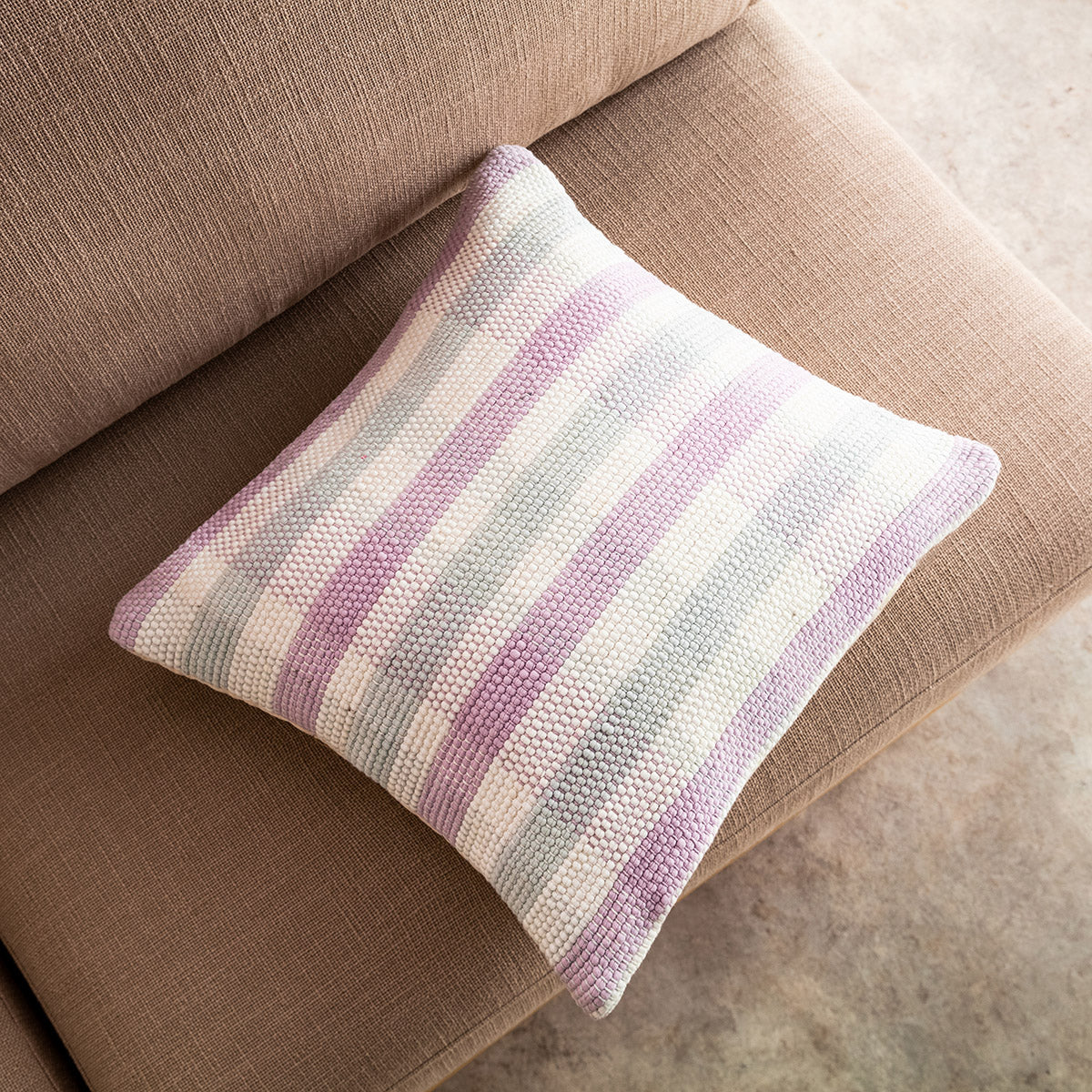 Pillowcase 43x43cm Tic-tac-toe Lilac 477
