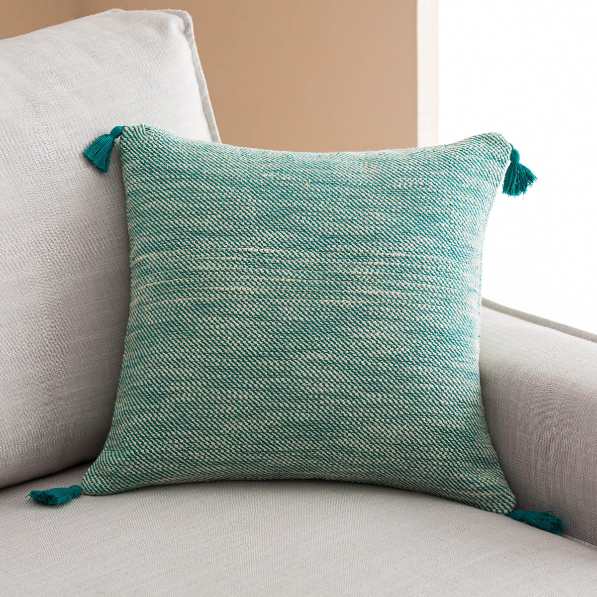 Pillowcase 43x43cm Dreadlocks Petrol 504