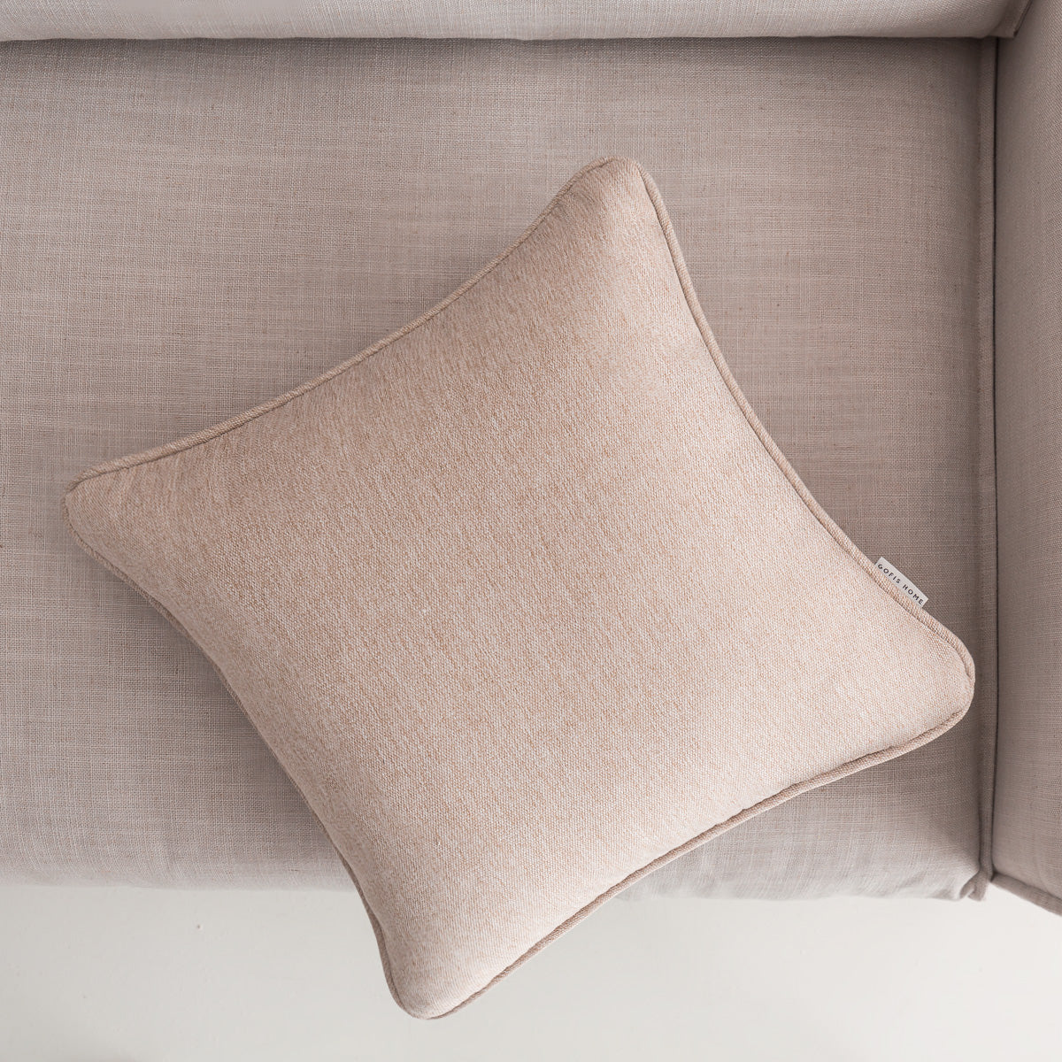 Pillowcase 43x43cm Zuri Wet Sand 508/ 21