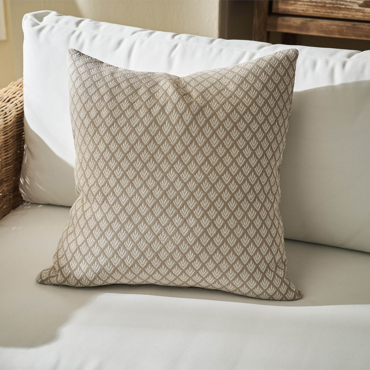 Μαξιλαροθήκη 50x50cm Seilah Natural Beige 515