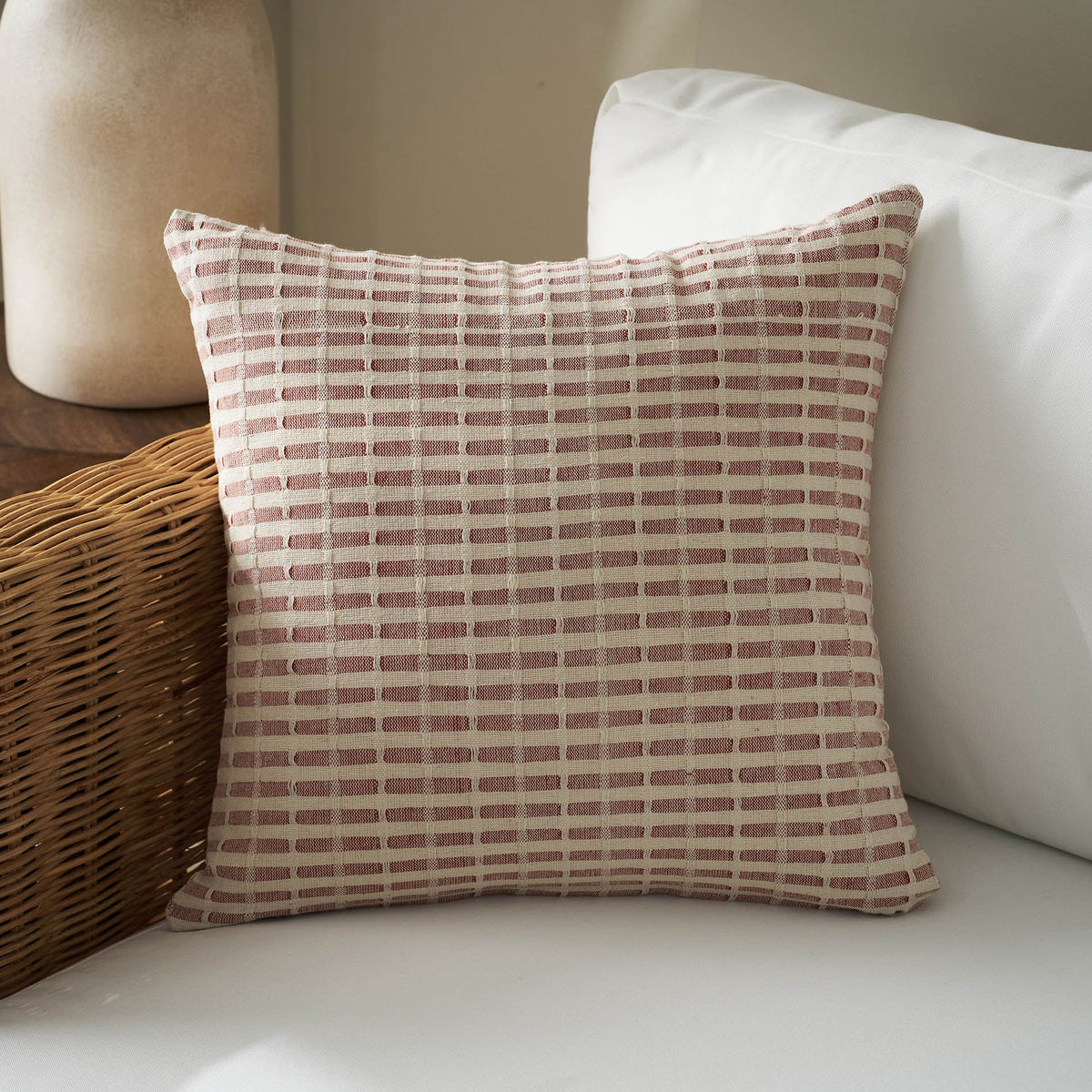 Pillowcase 43x43cm Elysia Dusty Rust 531/02