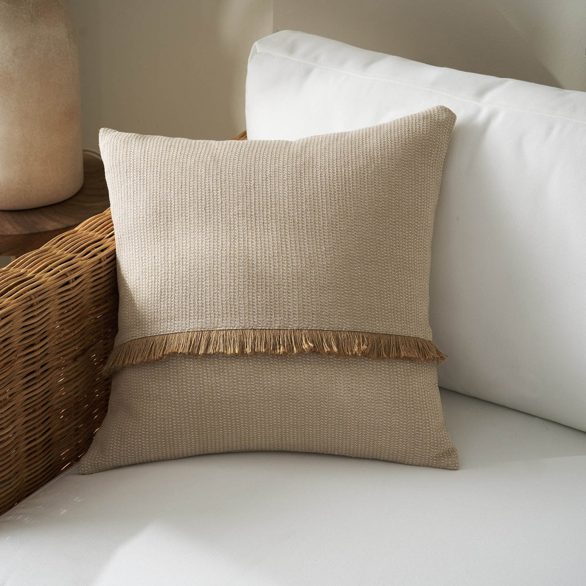 Pillowcase 50x50cm Odessa Hemp Beige 533/06