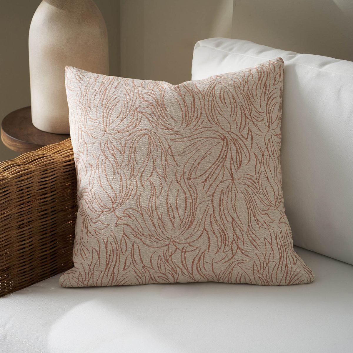 Pillowcase 50x50cm Delia Dusted Clay 563/03