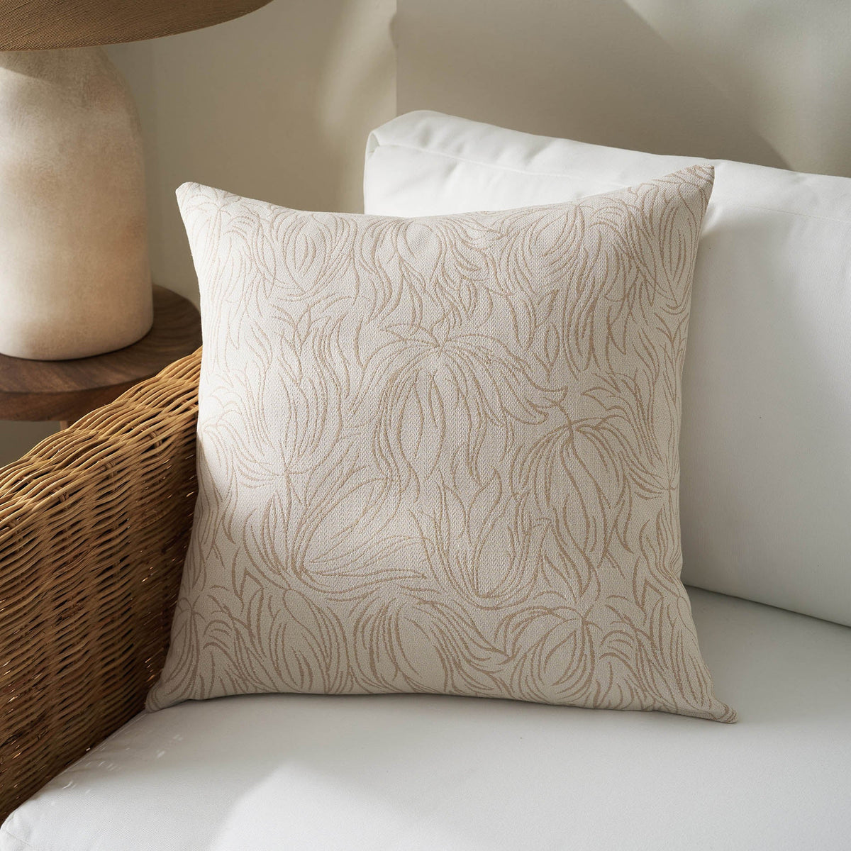 Pillowcase 50x50cm Delia Natural Ecru 563/05