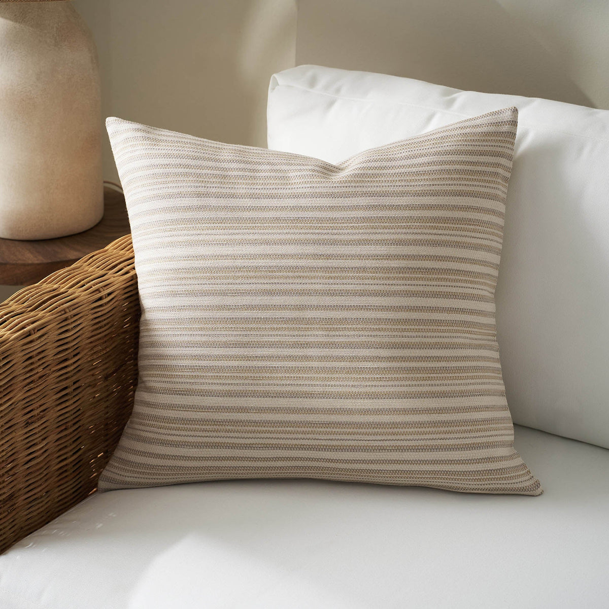 Pillowcase 50x50cm Nymeria Coffee Brown 574/13