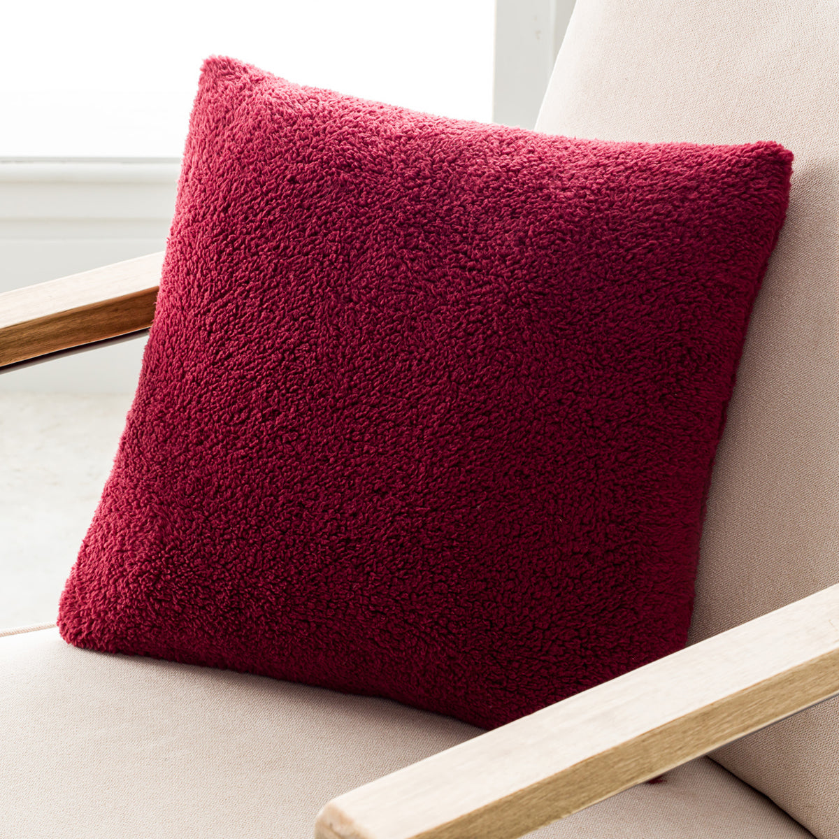 Pillowcase 43x43cm Burgundy 668