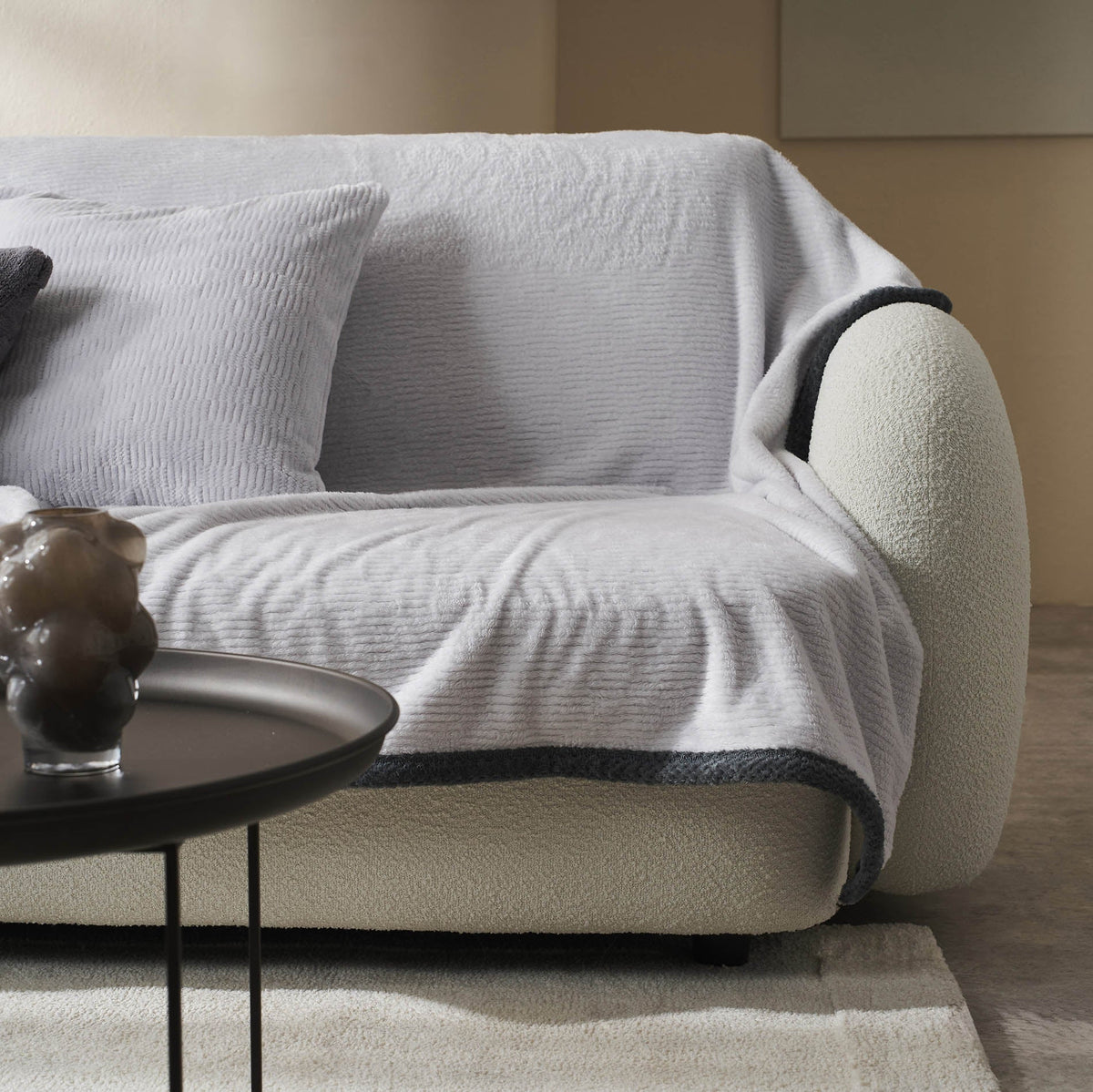Throw Polar Fog Grey 109/01