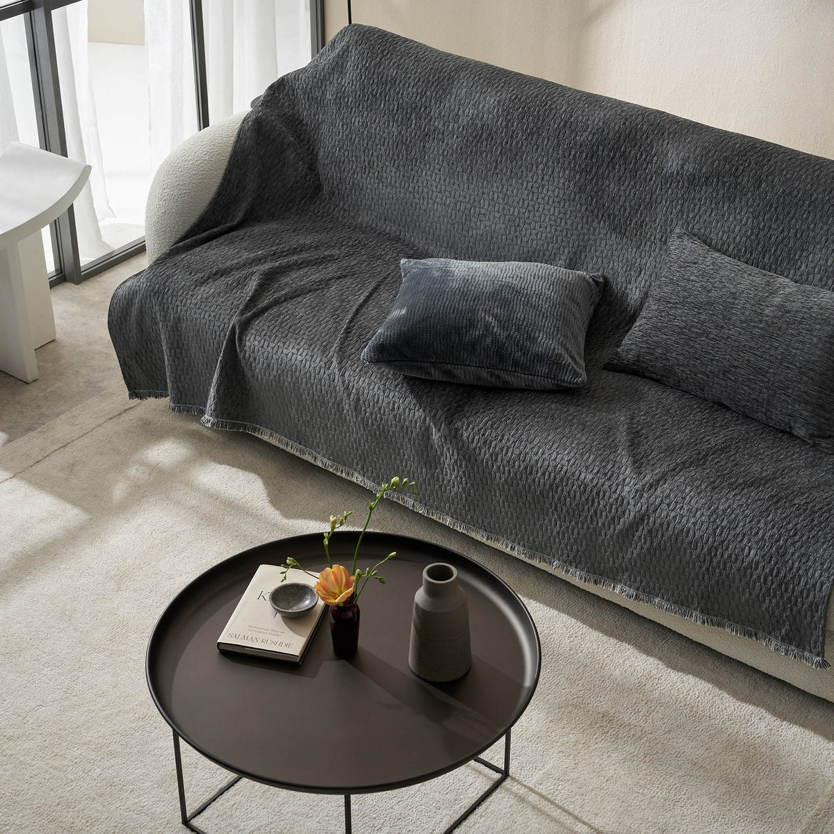 Ondine Throw Pearl Grey 184/14