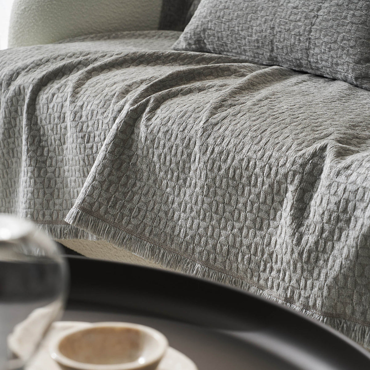 Ondine Throw Silver Grey 184/15