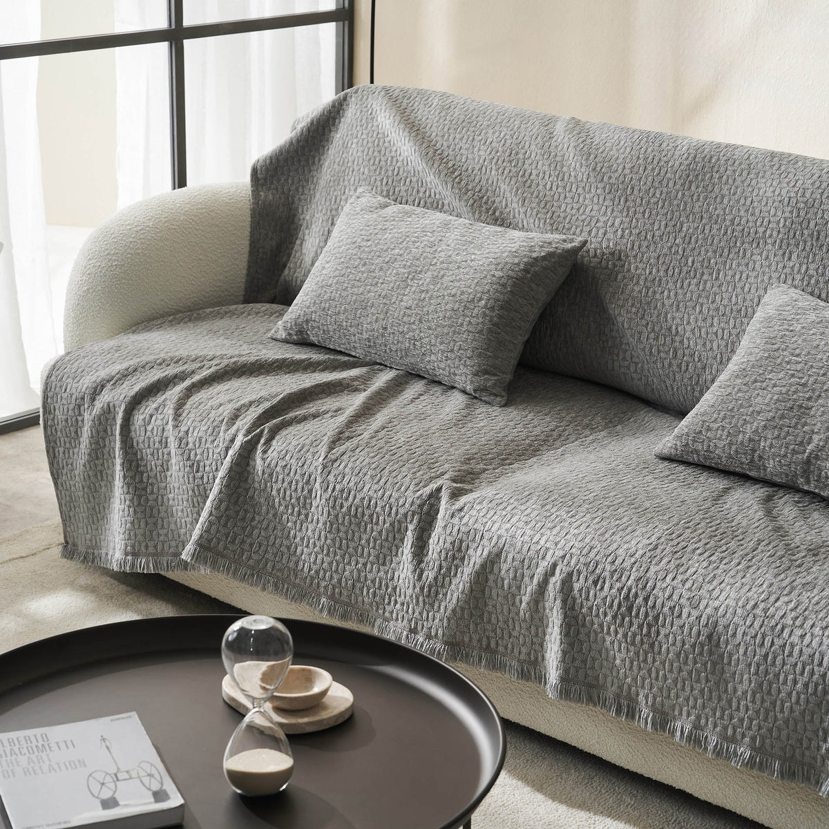 Ondine Throw Silver Grey 184/15