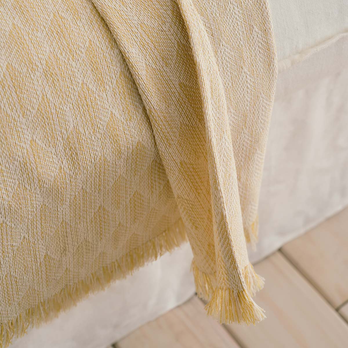 Two-Seater Throw 180X250cm Fianna Pollen Yellow 328/04
