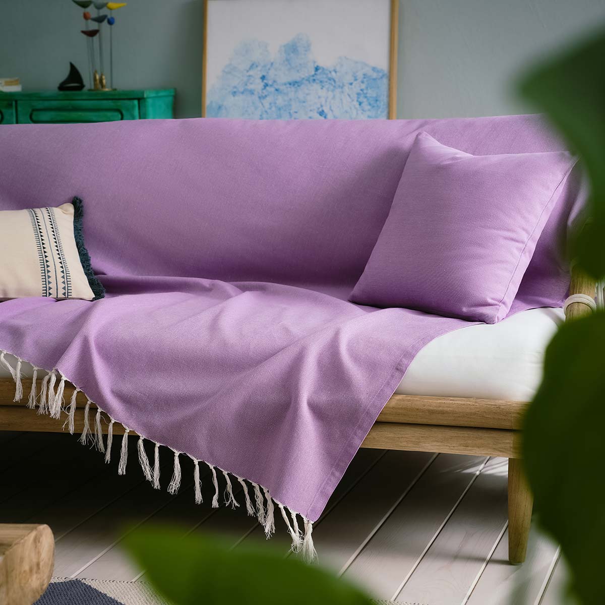 Eartha Lilac Throw 372/19