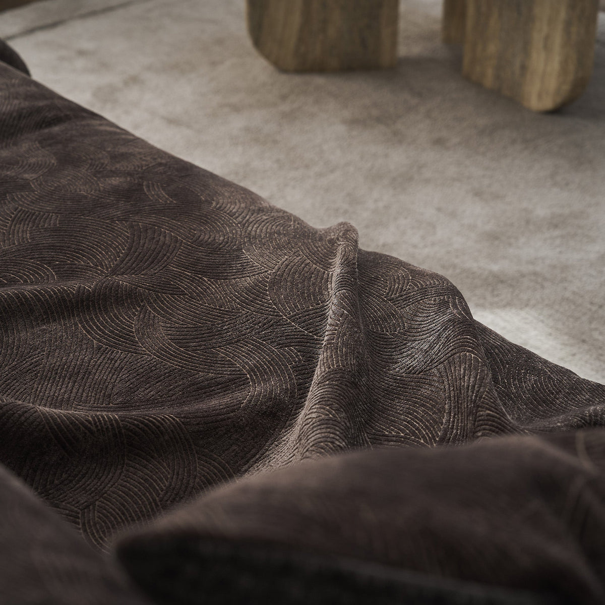 Nimbus Dark Chocolate Throw Pillow 447/41