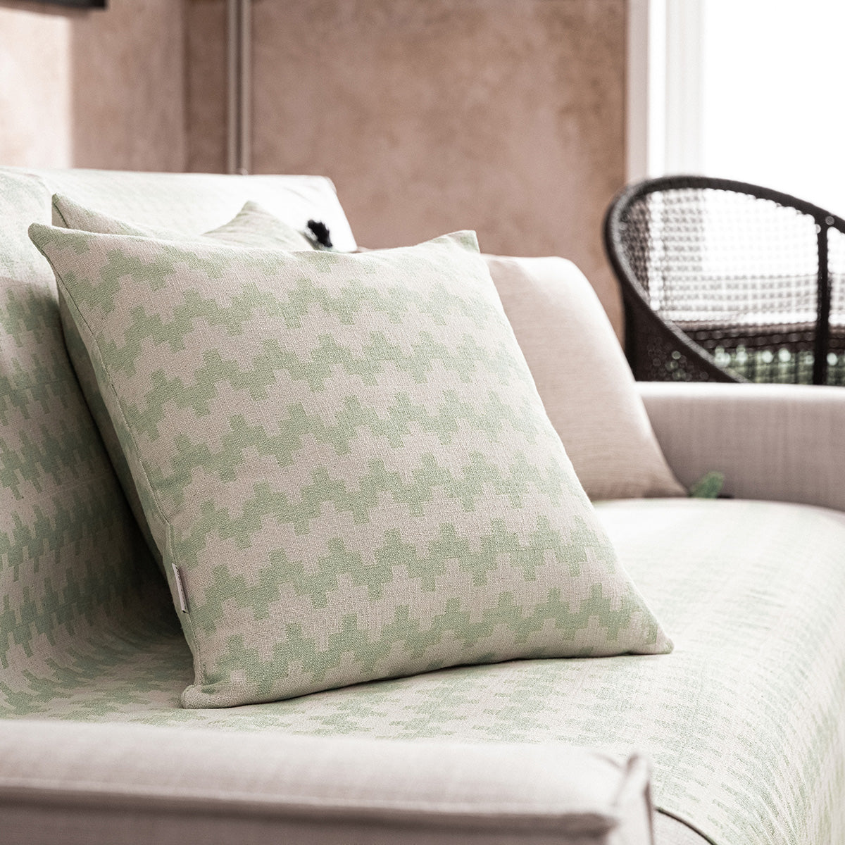 Three-seater Throw 180X310cm Summer waves Sea Glass 466/ 38