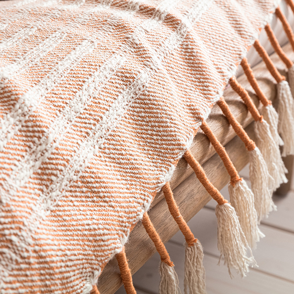 Decorative Throw 130x180cm Dreadlocks Honey Brown 504/ 12