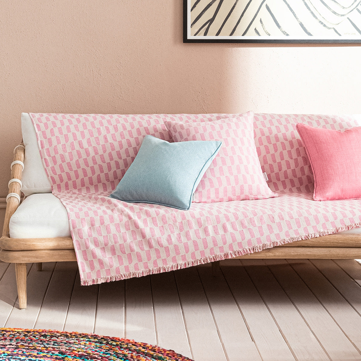 Throw Denise Gum Pink 518/23